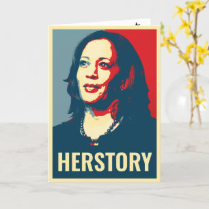 KAMALA HARRIS HERSTORY KARTE