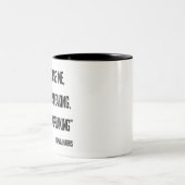 Kamala Harris, ich spreche Zweifarbige Tasse (Mittel)