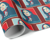 Kamala Harris I'm Speaking Kamala Harris Geschenkpapier (Rolleneckpunkt)