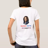 Kamala Harris Inspirierend Reise, Meilensteine und T-Shirt (Rückseite)