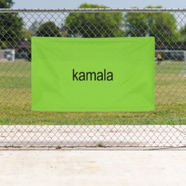 Kamala Harris ist Brat Banner