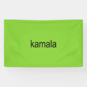Kamala Harris ist Brat Banner (Horizontal)
