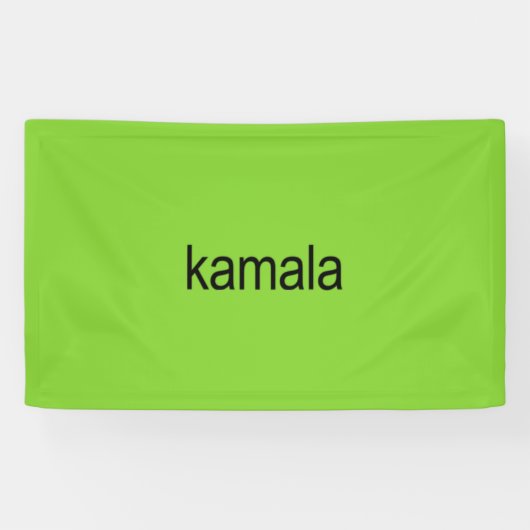 Kamala Harris ist Brat Banner (Horizontal)