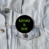 Kamala Harris ist brav Button (Beispiel)