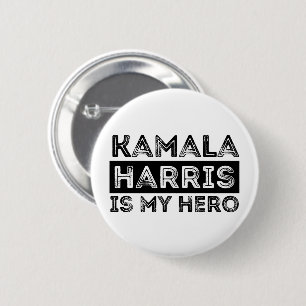 Kamala Harris ist mein Held - Präsidentin 2024 Button