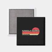 Kamala Harris ist offensichtlich. Harris offensich Magnet (Vorderseite/Rückseite)