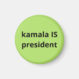 Kamala Harris ist Präsident der Wahlen 2024 Magnet