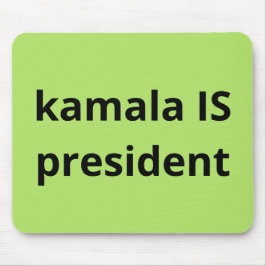 Kamala Harris ist Präsident der Wahlen 2024 Mousepad