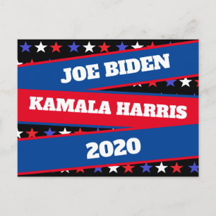 Kamala Harris Joe Biden, Macht Amerika wieder ver Postkarte
