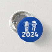 Kamala Harris Josh Shapiro 2024 Button (Vorne & Hinten)