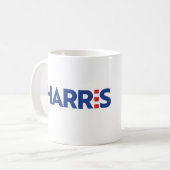 Kamala Harris Kaffeetasse (Vorderseite Links)