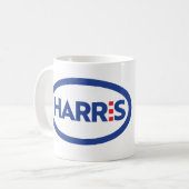 Kamala Harris Kaffeetasse (Vorderseite Links)