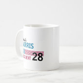 Kamala Harris Kaffeetasse (Vorderseite Links)
