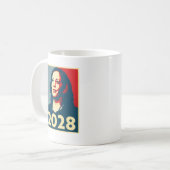 Kamala Harris Kaffeetasse (Vorderseite Links)