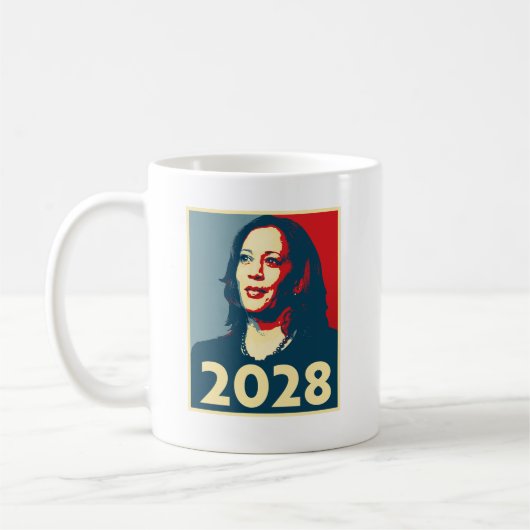 Kamala Harris Kaffeetasse (Links)