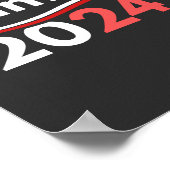 Kamala harris, kamala harris, kamala harris 2024 poster (Ecke)