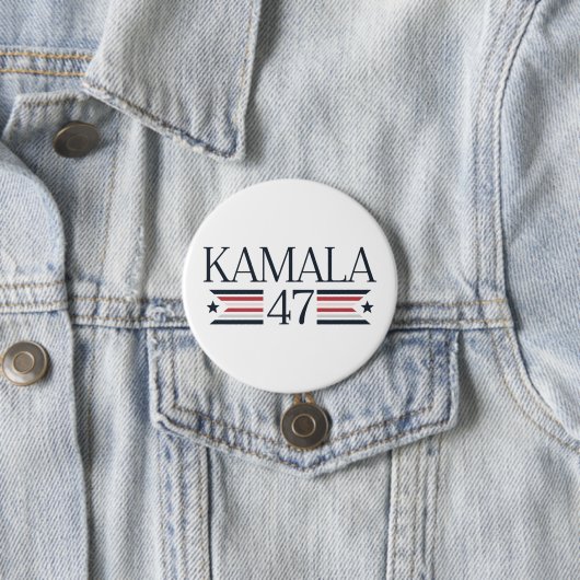 Kamala Harris Kampagne Button Präsident 2024 (Beispiel)