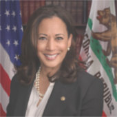 Kamala Harris Kandidat für das Amt des Präsidenten Aufkleber (Vorderseite)