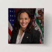 Kamala Harris Kandidat für das Amt des Präsidenten Button (Vorderseite)