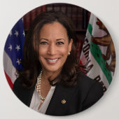 Kamala Harris Kandidat für das Amt des Präsidenten Button (Vorderseite)