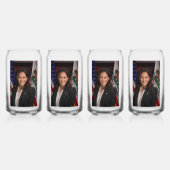 Kamala Harris Kandidat für das Amt des Präsidenten Dosenglas (Vorderseite)
