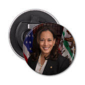 Kamala Harris Kandidat für das Amt des Präsidenten Flaschenöffner (Vorderseite)