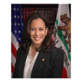 Kamala Harris Kandidat für das Amt des Präsidenten Fotodruck (Vorne)