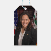 Kamala Harris Kandidat für das Amt des Präsidenten Geschenkanhänger (Vorderseite)