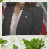 Kamala Harris Kandidat für das Amt des Präsidenten Geschirrtuch (Gefaltet)