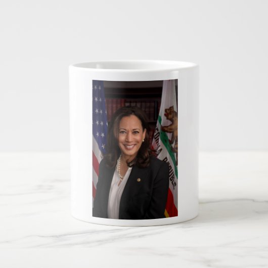 Kamala Harris Kandidat für das Amt des Präsidenten Jumbo-Tasse (Vorderseite)