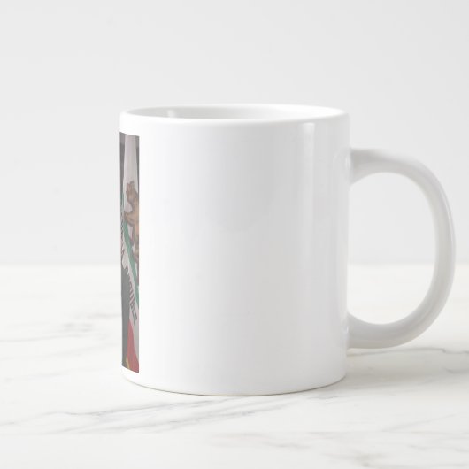 Kamala Harris Kandidat für das Amt des Präsidenten Jumbo-Tasse (Rechts)