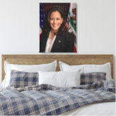 Kamala Harris Kandidat für das Amt des Präsidenten Leinwanddruck (Insitu (Schlafzimmer))