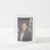 Kamala Harris Kandidat für das Amt des Präsidenten Mattglastasse (Mittel)