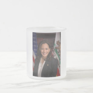 Kamala Harris Kandidat für das Amt des Präsidenten Mattglastasse