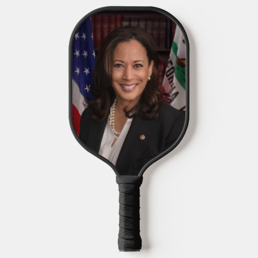 Kamala Harris Kandidat für das Amt des Präsidenten Pickleball Schläger (Vorderseite)