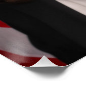 Kamala Harris Kandidat für das Amt des Präsidenten Poster (Ecke)