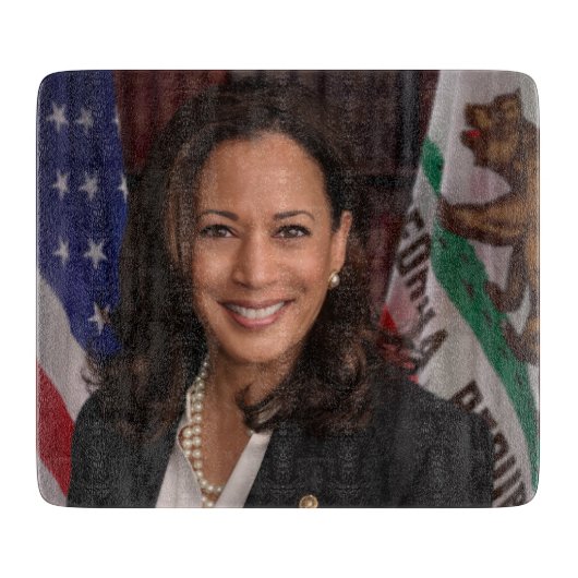 Kamala Harris Kandidat für das Amt des Präsidenten Schneidebrett (Vorderseite)