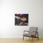 Kamala Harris Kandidat für das Amt des Präsidenten Wandteppich (Beispiel (Horizontal))