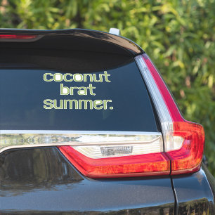 Kamala Harris Kokosnuss-Gör Sommer 2024 Aufkleber