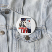 Kamala Harris kommt ins Weiße Haus! Button (Beispiel)