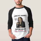 Kamala Harris Laughing T - Shirt (Vorderseite)