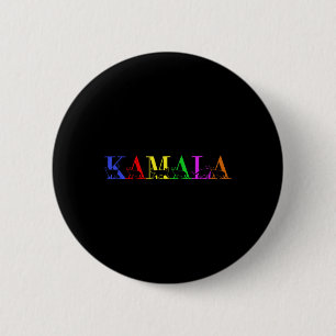 Kamala Harris Lgbt Niedlich Postive Cat Lettering Button