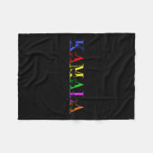 Kamala Harris Lgbt Niedlich Postive Cat Lettering Fleecedecke (Vorderseite (Horizontal))