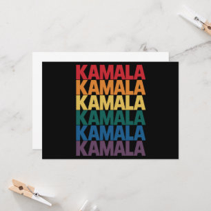 Kamala Harris LGBTQ Gay Pride Lesbian Fun Gift Einladung