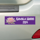 Kamala Harris Lotus 2024 Autoaufkleber (Auf Auto)