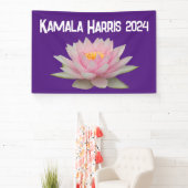Kamala Harris Lotus 2024 Banner (InSitu)