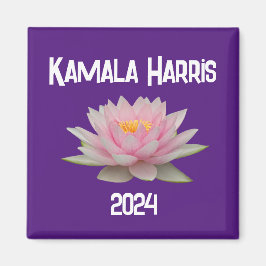 Kamala Harris Lotus 2024 Magnet