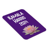 Kamala Harris Lotus 2024 Magnet (Rechte Seite)