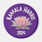 Kamala Harris Lotus 2024 Magnet (Vorne)