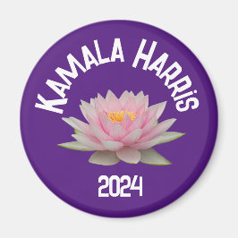 Kamala Harris Lotus 2024 Magnet